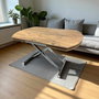 Hanah Home Yan Yari Oval - Pino y Cromo